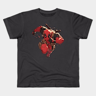 DEADPOOL NINJA RUN Kids T-Shirt